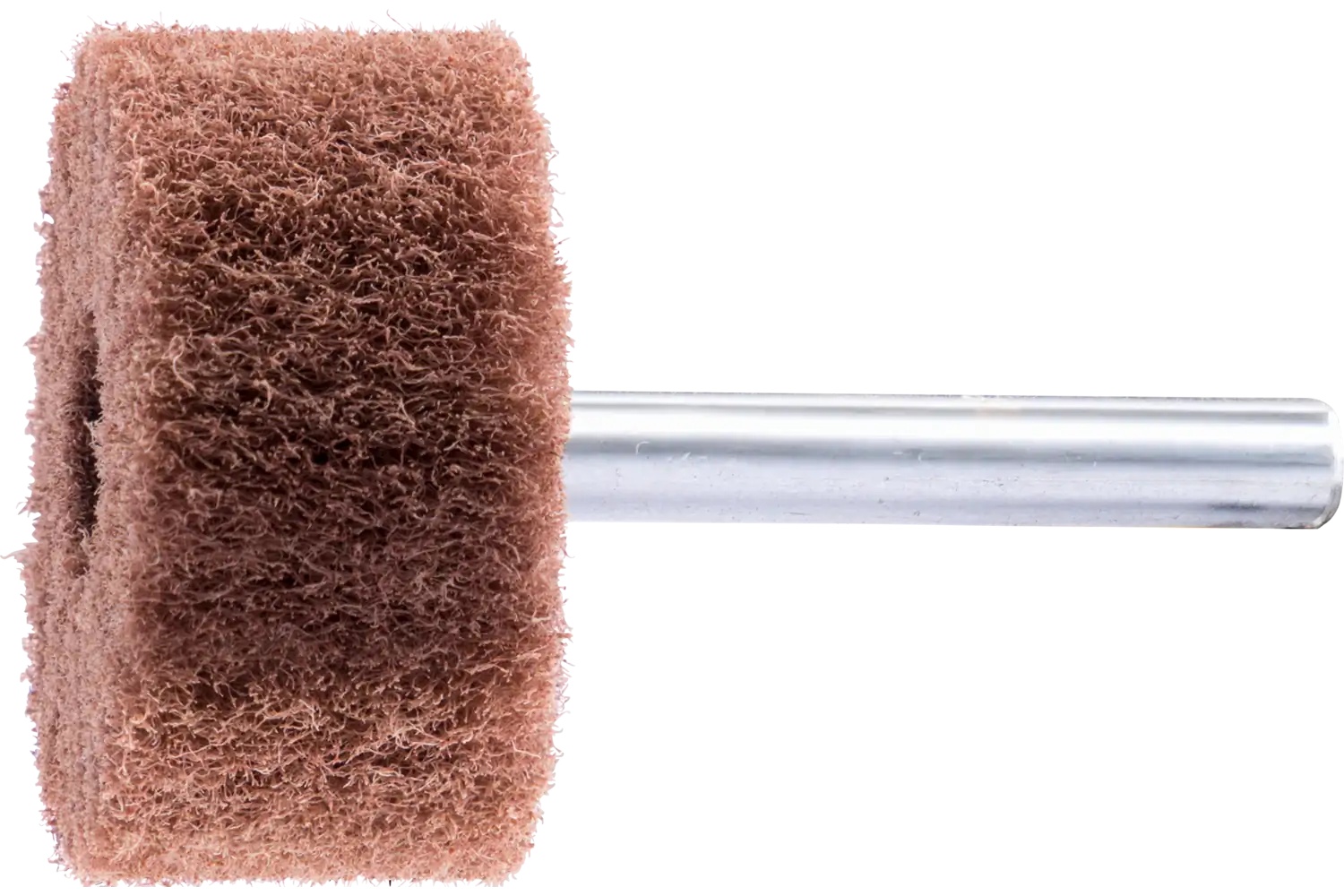 Picture of Pferd Polinox® Mounted Flap Wheel, 1-1/2" X 3/4, 360 Grit, Radial, 1/4" Shank, Aluminum Oxide